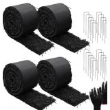 4 PCS RUBBER MULCH FOR LANDSCAPING GARDEN MULCH BL