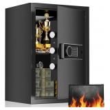 $110 19.7 INCH TALL LARGE SAFE BOX, 3.4 CUFT HOME