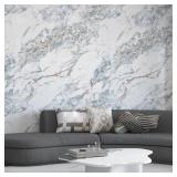 $171 THICK BLUE MARBLE GRANITE PEEL AND STICK WALL