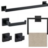 JOPOFI 5 PIECE BATHROOM TOWEL BAR SET - 23.6 INCH