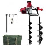 $220 JKCHENPRO 1500W ELECTRIC POST HOLE DIGGER - 6