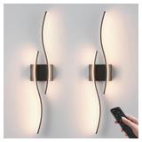 $120 KARTOOSH BATTERY OPERATED WALL SCONCES SET OF