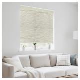 32" W X 72" H CORDLESS LIGHT FILTERING ROLLER SHAD