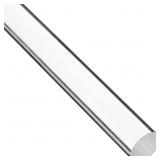 ACRYLIC LUCITE DOWEL - 7/8 W X 24 L - FOR DIY PROJ