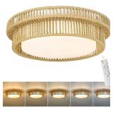$120 BOHO LIGHT FIXTURES CEILING MOUNT, HWH 18