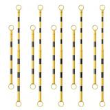 BATTIFE 10 PACK RETRACTABLE TRAFFIC CONE BAR FROM