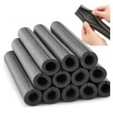 AMYLOVE 12 PCS 1 FEET PIPE INSULATION FOAM TUBE PO
