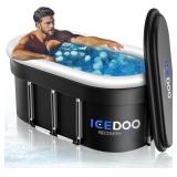 WXTKKOM UPGRADED 175-GAL OVAL ICE BATH TUB WITH AI