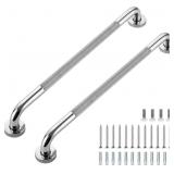 GRAB BARS FOR SHOWER, 2 PACK 24-INCH ANTI SLIP SHO