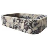 $649 UNIQUE CALACATTA VIOLET 20X14X5 INCH MARBLE S