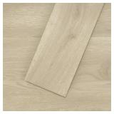 MYSFLOSY PEEL & STICK FLOOR TILE, 36-PACK 54 SQ.FT