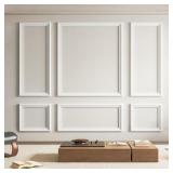 ART3D PRE-CUT WALL MOLDING SET OF 6 PCS, READY-TO-