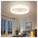 VOLISUN FANDELIER CEILING FANS WITH LIGHTS AND REM