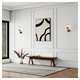 $106 PANGDA PEEL AND STICK WALL MOLDING KIT, 3D PR