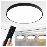 19.7 INCH ROUND LED CEILING LIGHT FIXTURE, 36W DIM