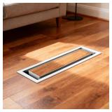 3X10 FLOOR REGISTERS, WHITE FLUSH FLOOR VENTS HEAV