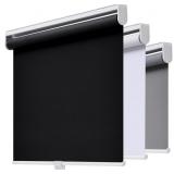 AOSKY CORDLESS ROLLER SHADES BLACKOUT BLINDS FOR W