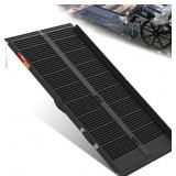 $210 VNN PORTABLE WHEELCHAIR RAMP 5FT, BLACK SEAML