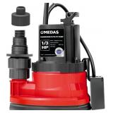 $110 MEDAS AUTOMATIC SUBMERSIBLE PUMP 1/3HP 2450GP