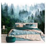 $150 MISTY FOREST WALLPAPER PEEL AND STICK FOGGY F
