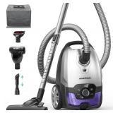$234 ASPIRON CANISTER VACUUM,1700W/45KPA BAGGED VA