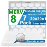 20X20X1 MERV 8 AIR FILTER,AC FURNACE AIR FILTER,RE