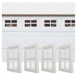 $125 NEATIEASE 4 PCS GARAGE DOOR WINDOWS, REPLACEM