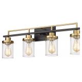 $127 EMLIVIAR MODERN BATHROOM VANITY LIGHT - 4-LIG