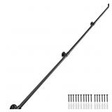 STAIRCASE HANDRAILS 12FT, GALVANIZED STEEL STAIR R
