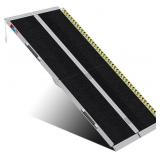 $240 WHALEMOTOR PORTABLE WHEELCHAIR RAMP 6FT, ANTI