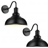 2PCS OUTDOOR WALL SCONCES, EXTERIOR FARMHOUSE GOOS