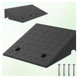 7.5 INCH RISE RUBBER RAMP, WHEELCHAIR DOOR RAMP WI