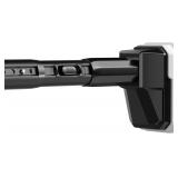 41 TO 185 INCH TENSION CURTAIN ROD NO DRILL BLACK