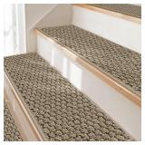 JSEI STAIR TREADS FOR WOODEN STEPS, 14 PACK 9" X 2