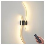 BATTERY OPERATED WALL SCONCE 1 PACK, 39.3 INCH DIM