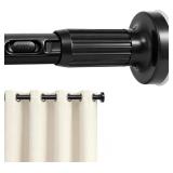 TENSION CURTAIN ROD 39-137IN (3.3-11FT), HEAVY DUT