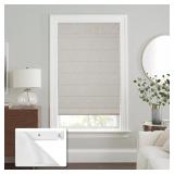 NO DRILL CORDLESS ROMAN SHADES FOR WINDOWS NO TOOL