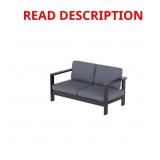 $129 HOME DECORATORS COLLECTION ALUMINUM OUTDOOR L
