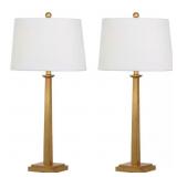 $150 ANDINO 31.5 IN. GOLD TABLE LAMP WITH OFF-WHIT