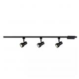 $115 3-LIGHT MINI STEP 44 IN. BLACK INTEGRATED LED