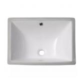 20.25 IN. X 15 IN. WHITE CERAMIC RECTANGULAR UNDER