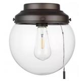 UNIVERSAL BRONZE CEILING FAN LED LIGHT KIT