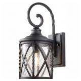 $134 WALCOTT MANOR 8 IN. ONE LIGHT BLACK INDUSTRIA