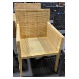 MODER RATTAN DINING CHAIR 2 SET