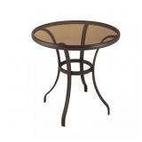 28 IN. MIX AND MATCH ROUND STEEL OUTDOOR PATIO BIS