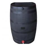 $137 50 GAL. RAIN BARREL BLACK COLOUR WITH PLASTIC