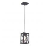 HARWOOD 60-WATT 1-LIGHT ROYAL BRONZE MINI-PENDANT