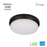 WITHERS 15 IN. LIGHT OIL-RUBBED BRONZE ADJUSTABLE