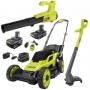 $318 ONE+ 18V 13 IN. CORDLESS BATTERY PUSH LAWN MO