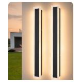 $170 EDISHINE UPGRADED 2 PACK 39.4" MODERN OUTDOOR
